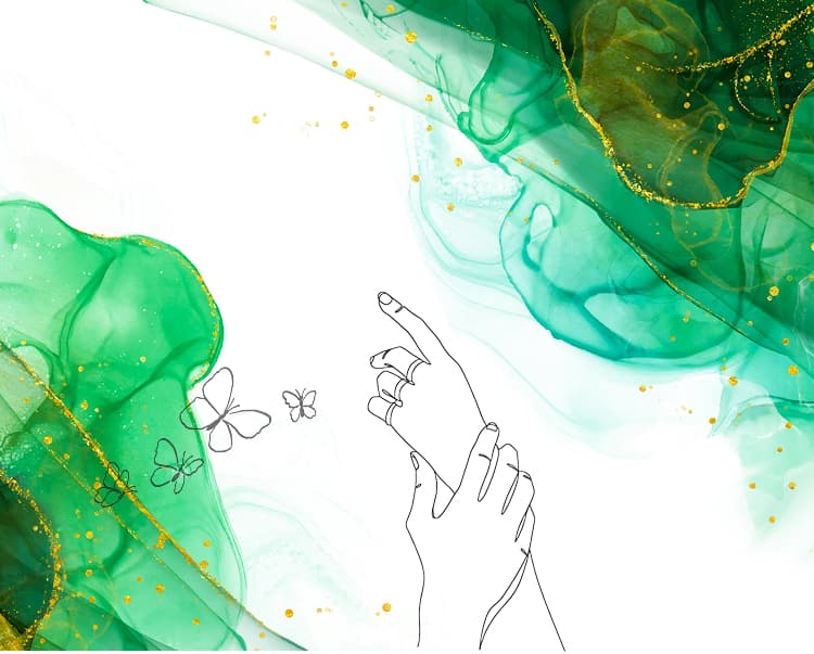 笑顔のきっかけは指先にありました